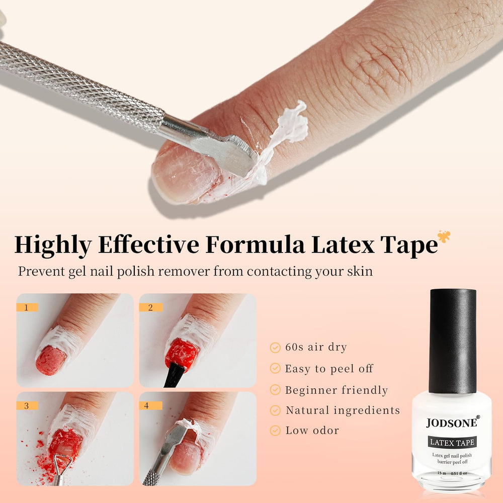 JODSONE sanding strips illustrate smoothing polish edges for a polished finish.