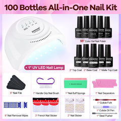JODSONE smart nail lamp with multi-mode curing for fast, even polish setting.