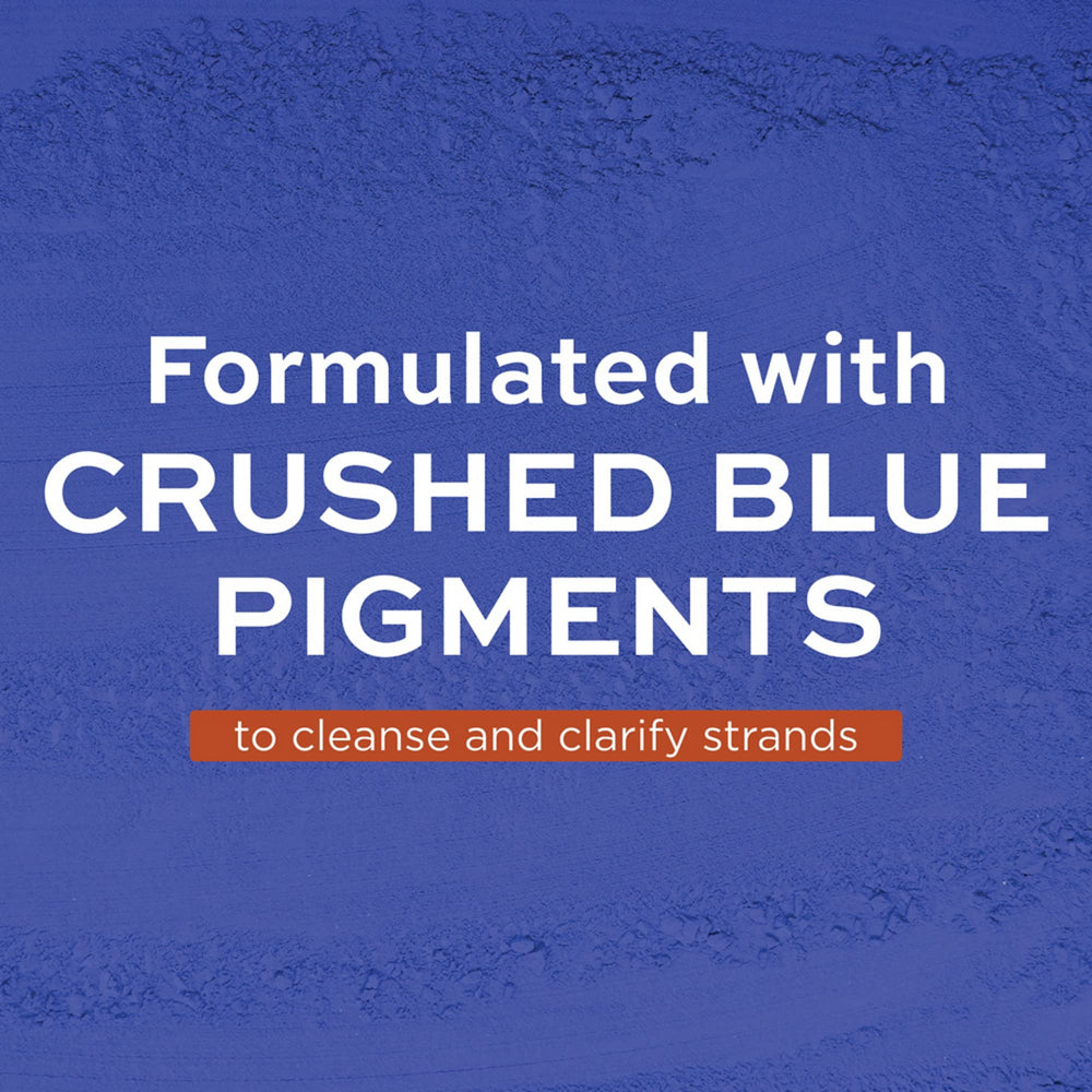 John Frieda Blue Crush Shampoo ingredients emphasize peroxide-free, ammonia-free formula.