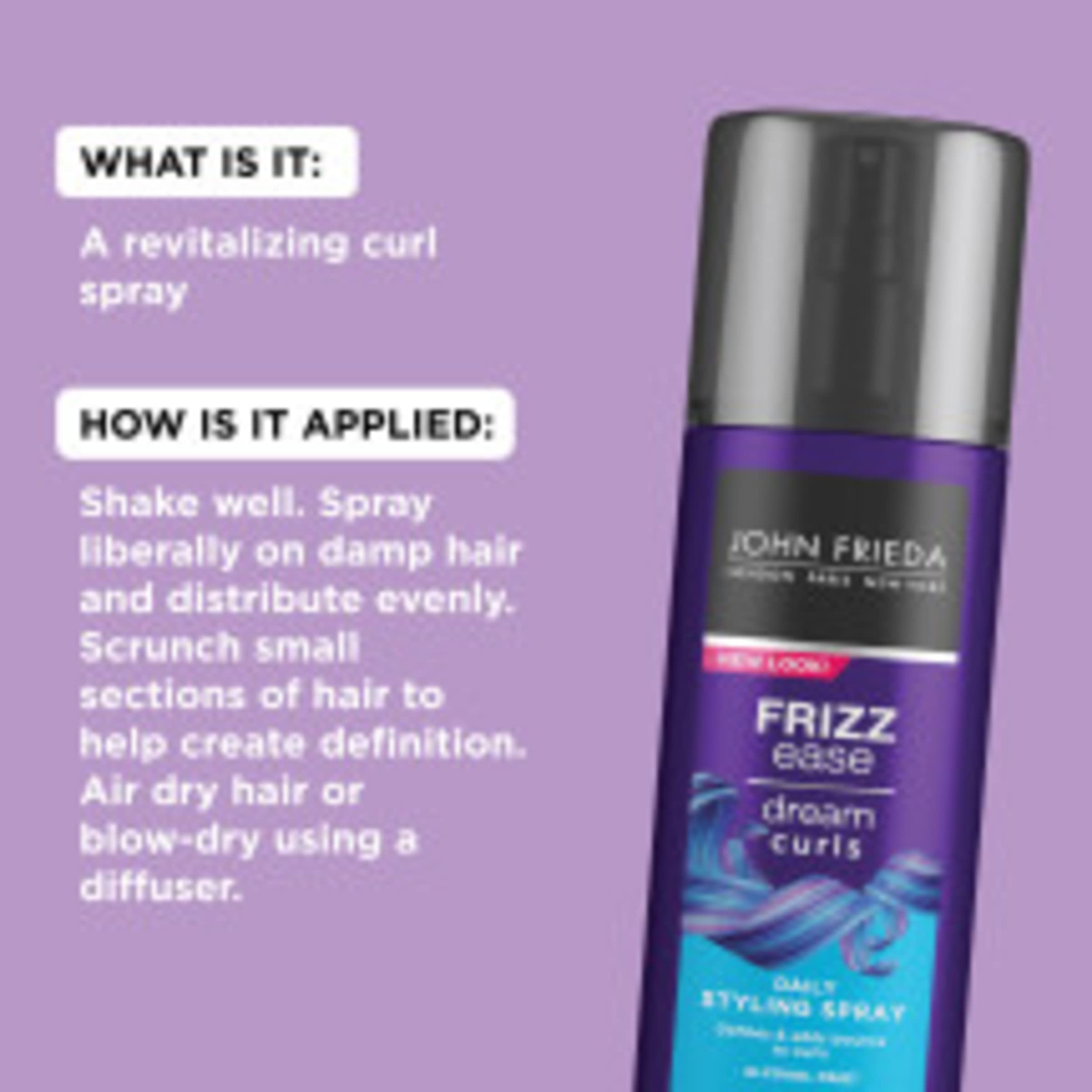 John Frieda Dream Curls 2-pack offers value and consistent frizz control