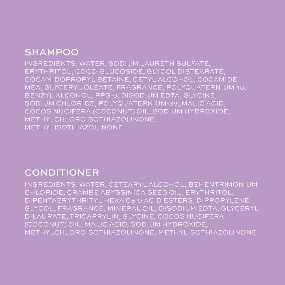 John Frieda Frizz Ease Beyond Smooth shampoo close-up shows coconut oil infusion for smooth hair.