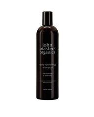 John Masters Organics Daily Nourishing Shampoo bottle for sulfate-free cleansing.