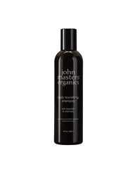 John Masters Organics Daily Nourishing Shampoo bottle showcasing lavender hydration