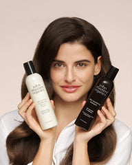 Rosemary oil detail on John Masters Organics shampoo hints at scalp balance