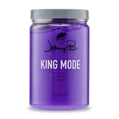 Johnny B. King Mode bottle front showcases strong hold and styling potential.