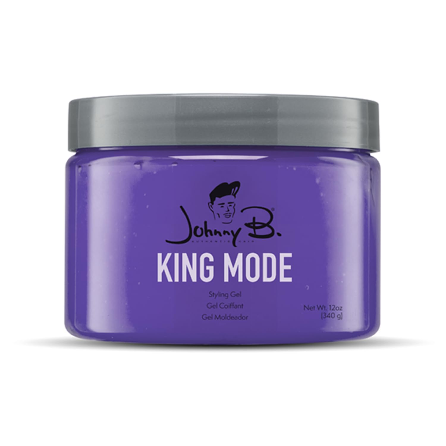 JOHNNY B. King Mode application shot shows thick, no-flake formula in action.