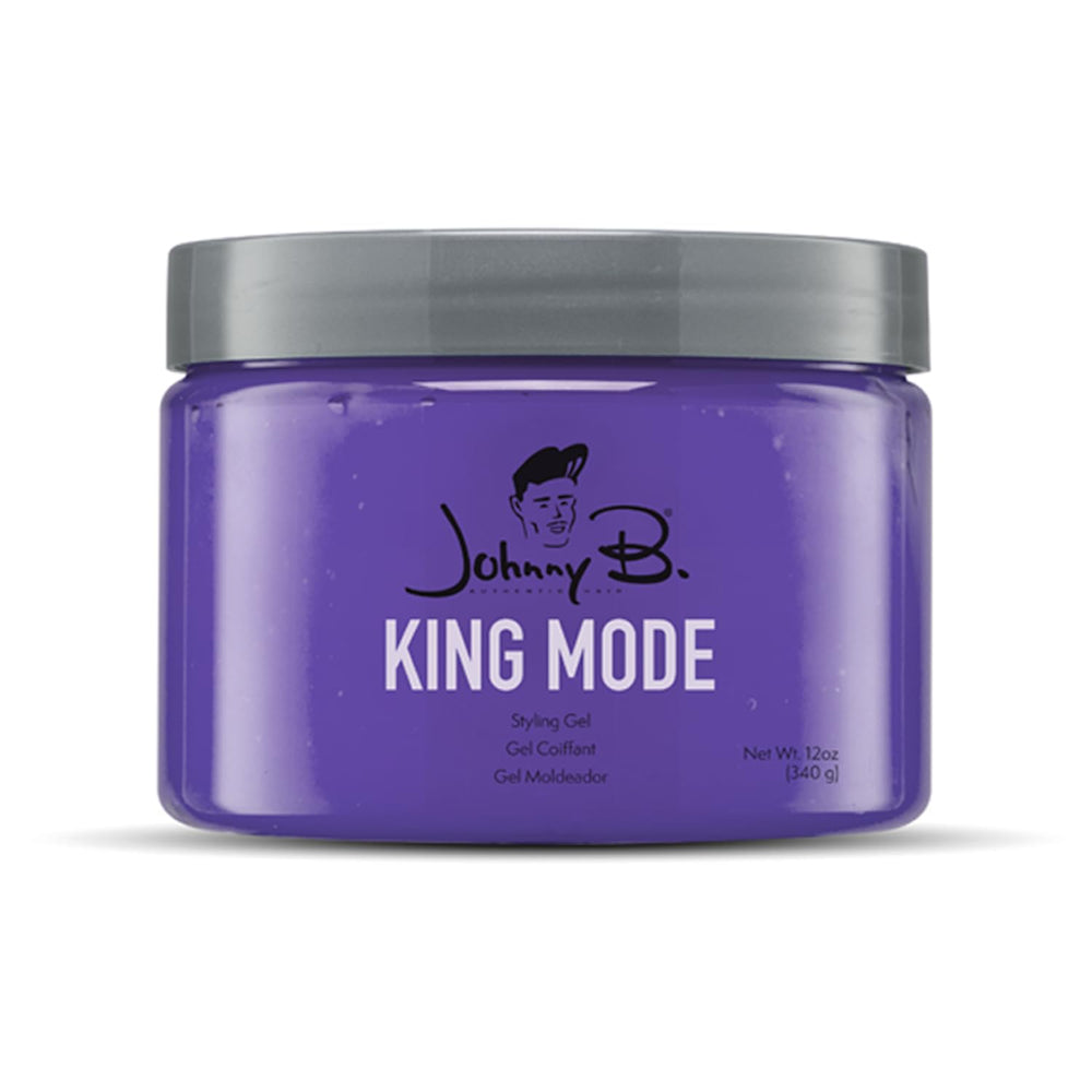 JOHNNY B. King Mode application shot shows thick, no-flake formula in action.