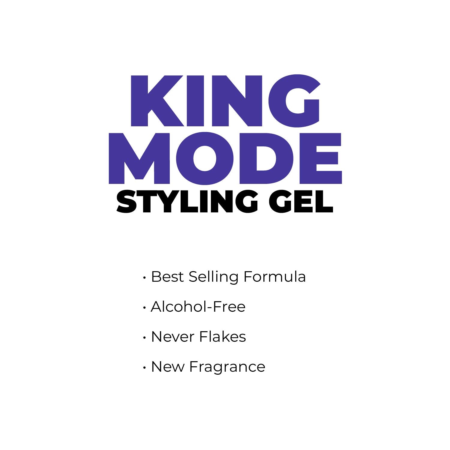 JOHNNY B. King Mode fragrance detail suggests fresh scent during styling.