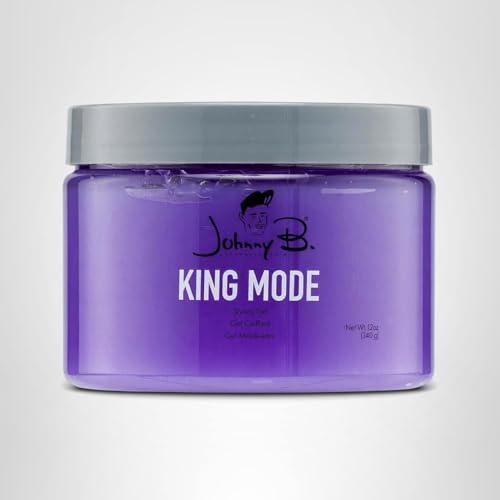JOHNNY B. King Mode shine shot reveals glossy, healthy finish.