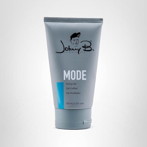 Johnny B Mode easy-rinse formula simplifies cleanup after styling.