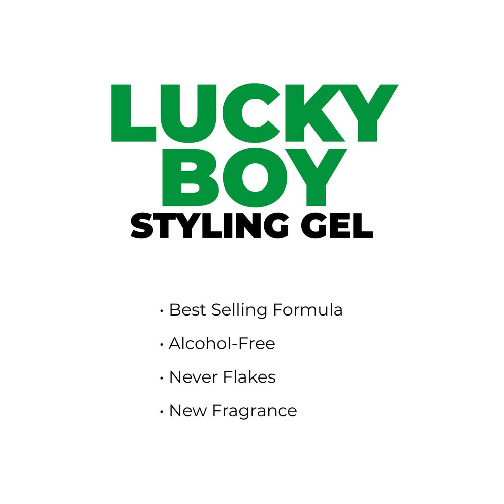 Johnny B. Mode Lucky Boy gel close-up emphasizes rich shine and texture.