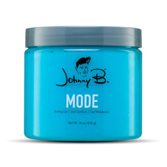 Johnny B Mode 16oz packaging shows bold branding for professional styling.