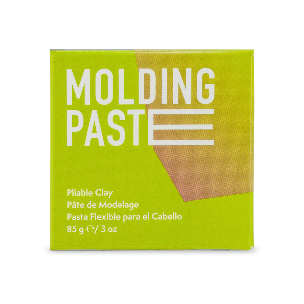 Johnny B. Molding Paste matte-shine-balance shows balanced shine and definition.