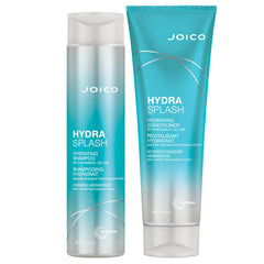 Joico HydraSplash shampoo bottle front with weightless hydration for fine hair