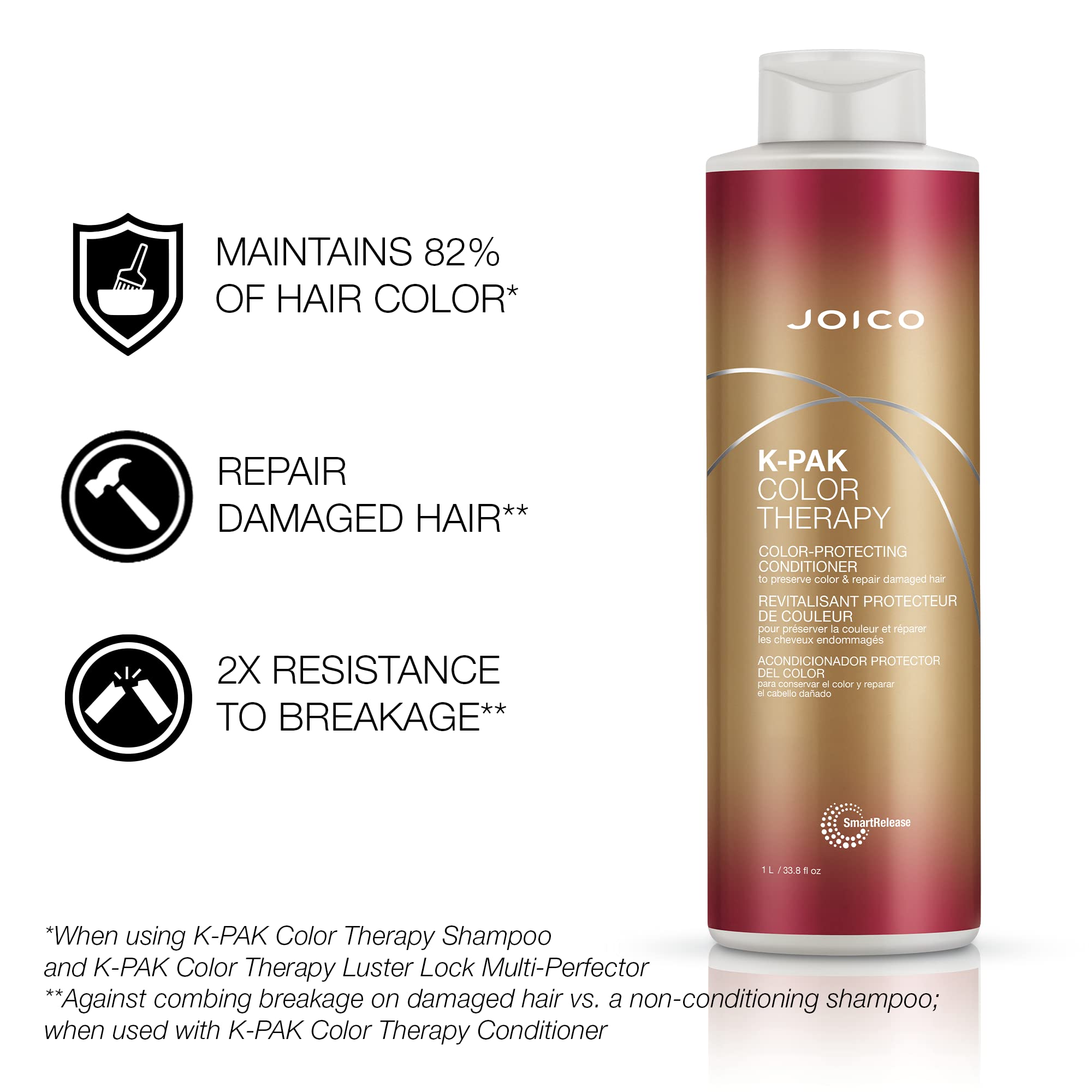 Joico K-Pak Color Therapy Shampoo lather — creamy cleanse prepping hair for conditioning