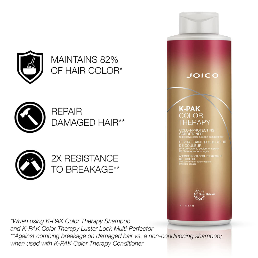 Joico K-Pak Color Therapy Shampoo lather — creamy cleanse prepping hair for conditioning