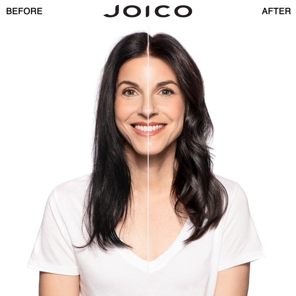 Joico YouthLock conditioner bottle front highlighting detangling and softness.