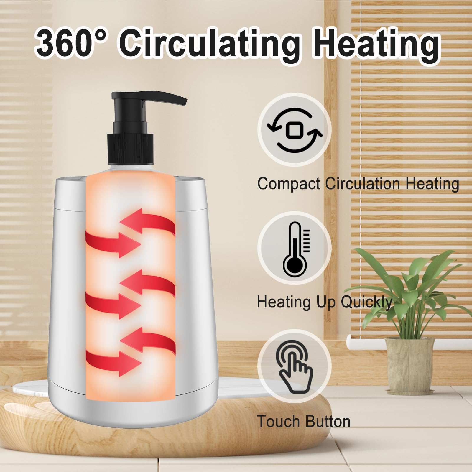 JOJOCOSMO safe ABS material ensures durable, high-temperature use.