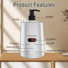 JOJOCOSMO top groove drip prevention protects surfaces during filling and service.