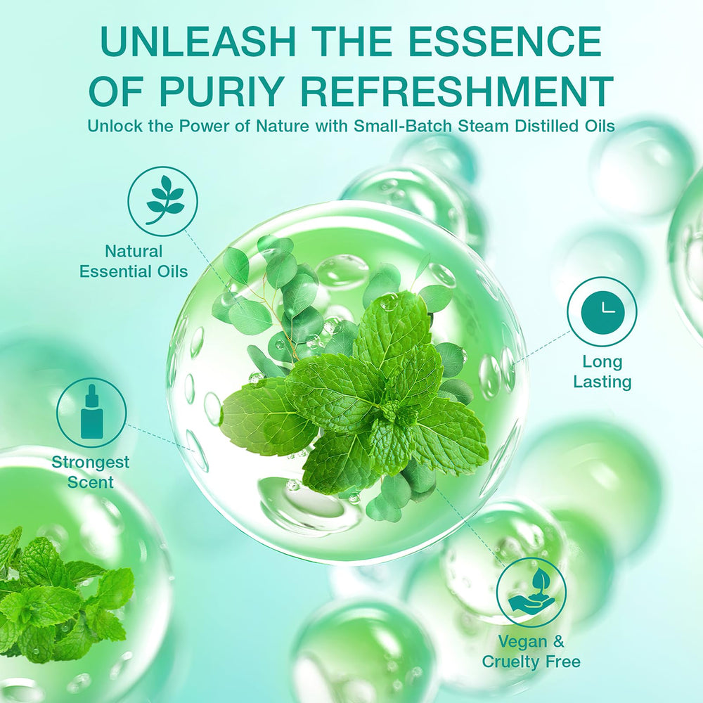 JoJowell eucalyptus-mint-aroma image shows steamers dissolving for nasal relief and breathing ease.