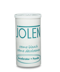 Jolen Creme Bleach application steps showing facial and body lightening
