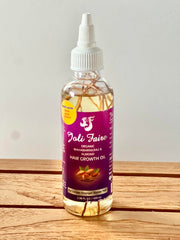 Joli Faire Hair Growth Oil ingredients avocado for deep scalp nourishment and hydration.