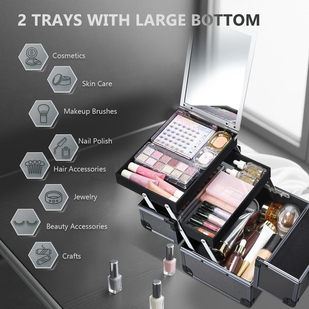 Joligrace stainproof tray bottoms simplify cleaning after use.