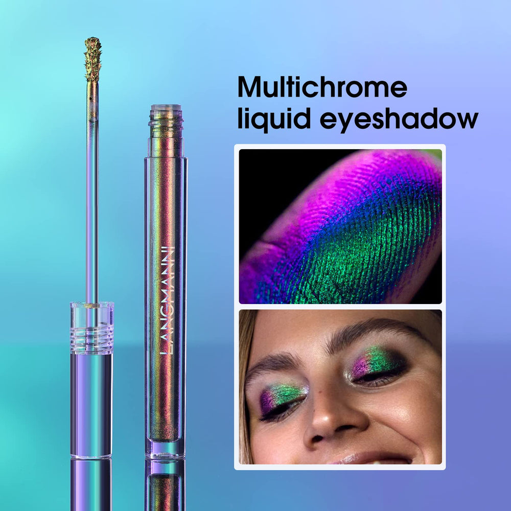Jolilab Metallic Liquid Chameleon Eyeshadow Wonder shifts color with light for multidimensional lids.