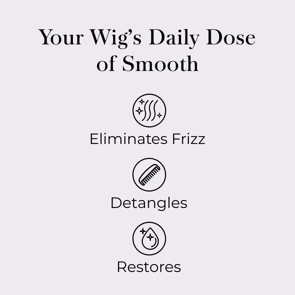 Jon Renau HD Smooth Detangler daily-care routine for lightweight all-day wear.