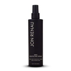 Jon Renau Heat Protectant Spray bottle ready for heat styling protection.