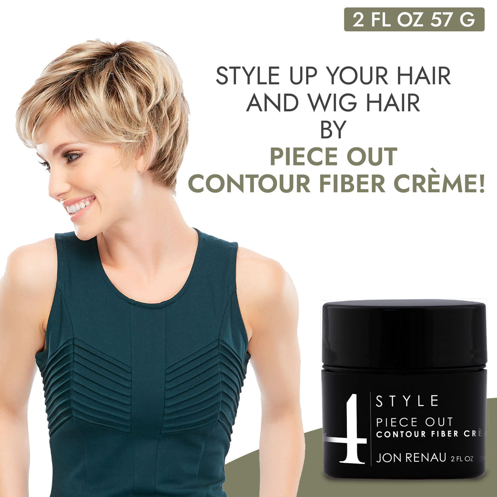 Jon Renau Piece Out Contour Fiber Creme adds texture to synthetic wigs.