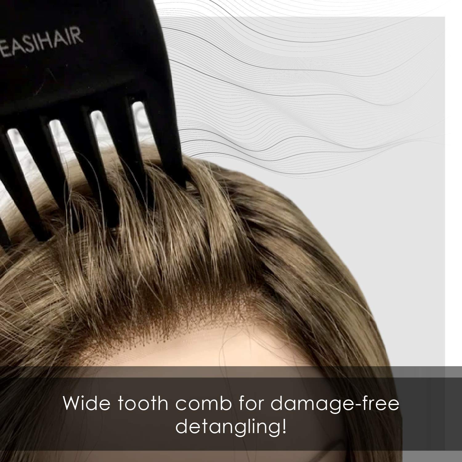 Jon Renau product packaging front view highlighting complete care set for wigs