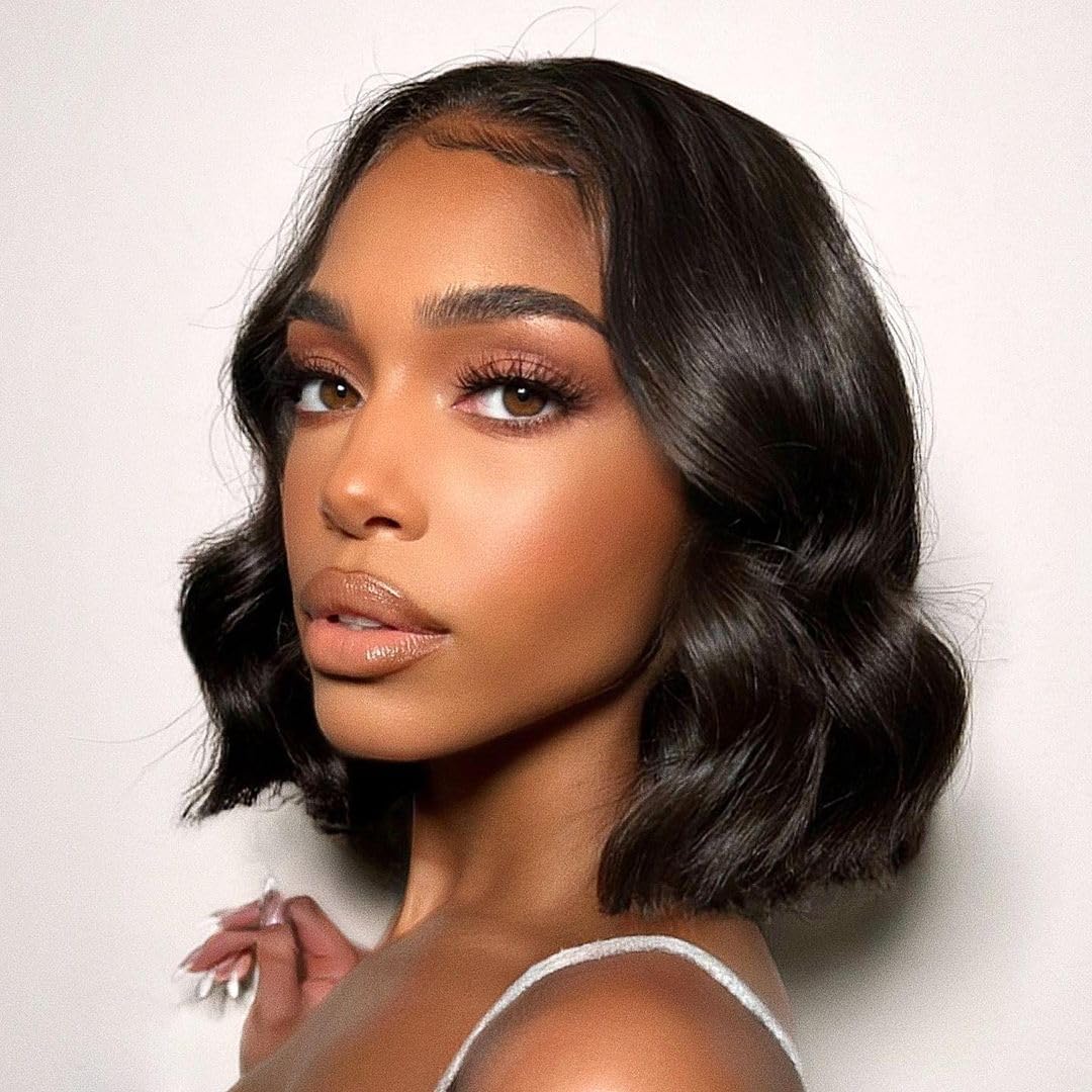 Josblue pre-plucked bob wig offers ready-to-style precision.