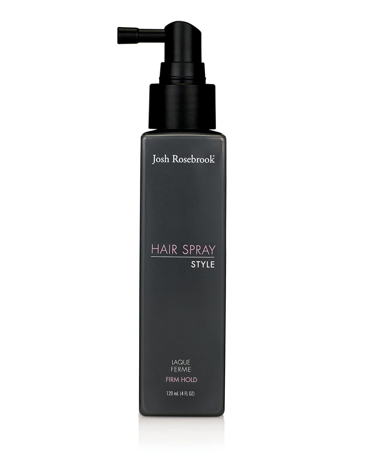 Josh Rosebrook Hair Spray firm-hold bottle for strong control and natural shine.