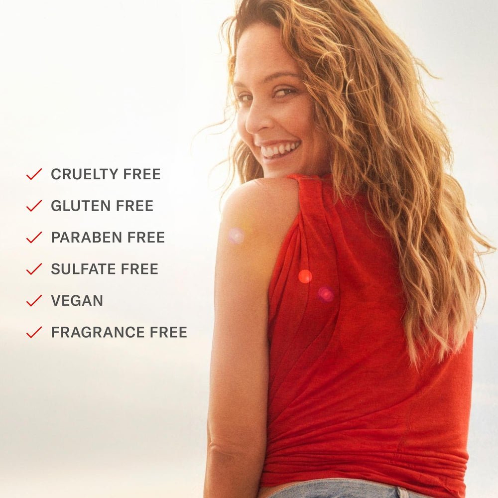 Josie Maran 8oz packaging view communicates product presence and value.