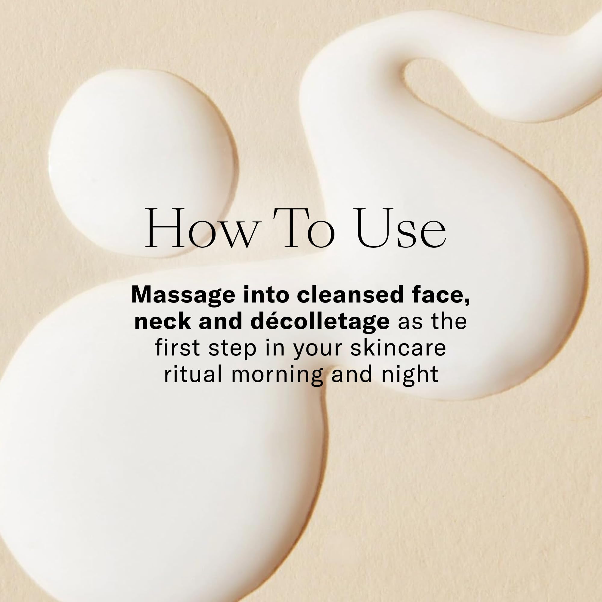 Josie Maran Argan Milk emulsion texture swatch reveals airy, quick-absorbing hydration