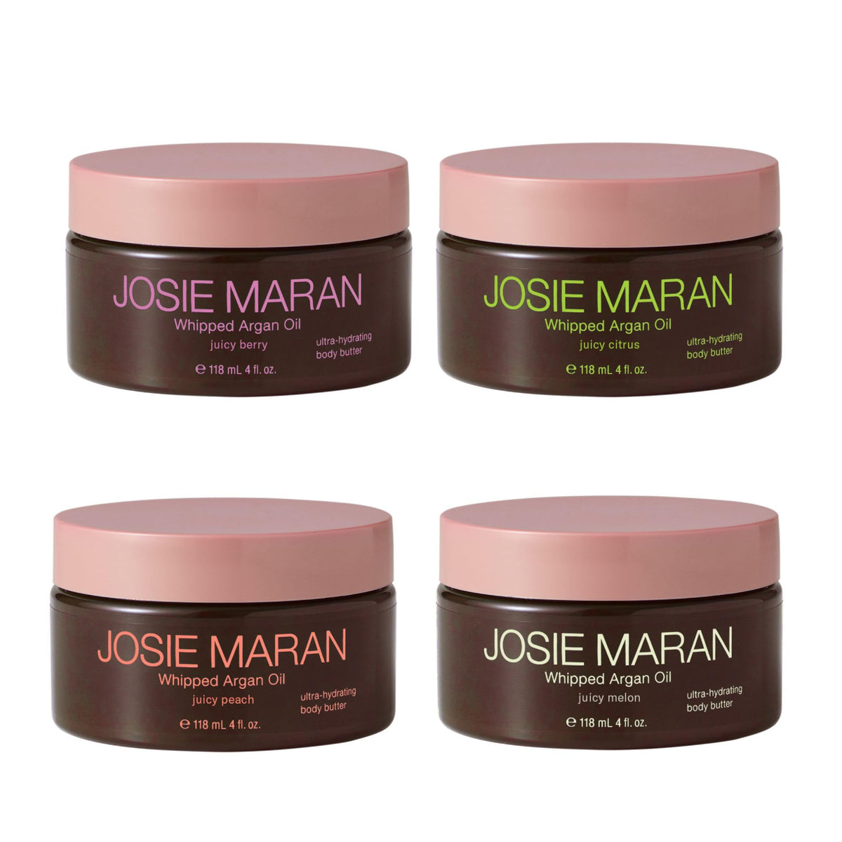 Josie Maran whipped argan body butter texture delivers a velvety, fast-absorbing finish.