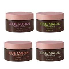 Josie Maran whipped argan body butter texture delivers a velvety, fast-absorbing finish.