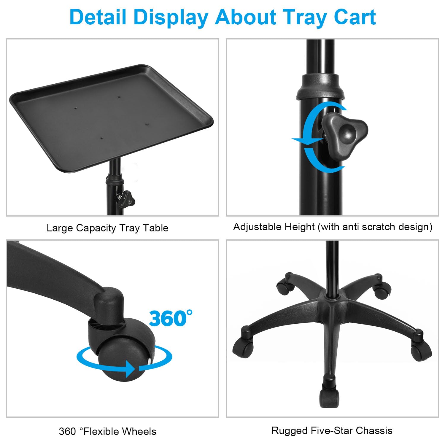 JOSTZHXIN aluminum tray assembly image highlights easy installation.