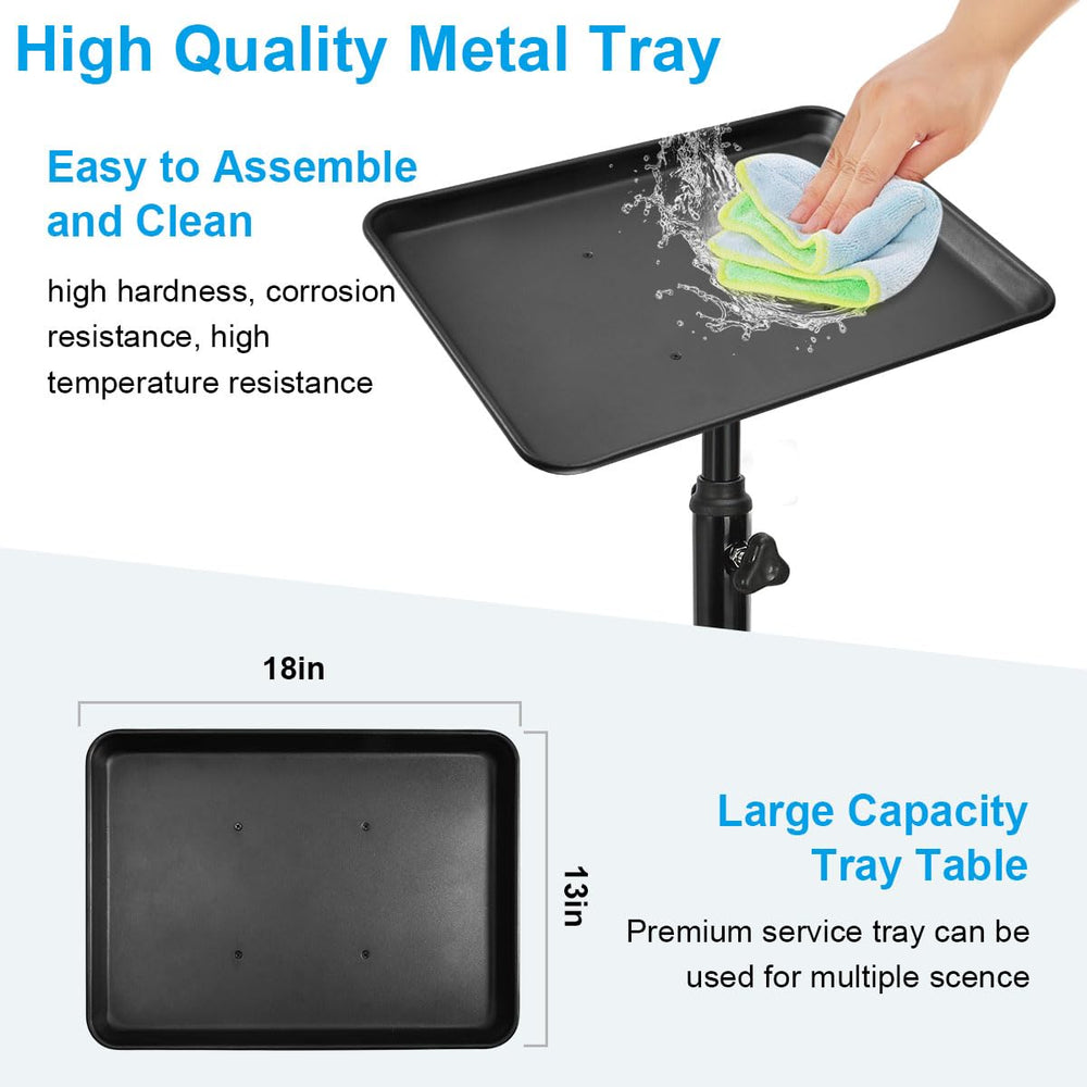JOSTZHXIN height-adjustable cart demonstrates ergonomic 28 to 44 inch range.