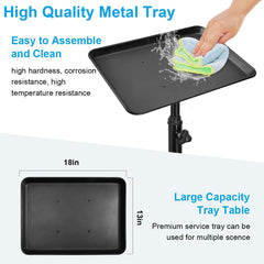 JOSTZHXIN height-adjustable cart demonstrates ergonomic 28 to 44 inch range.