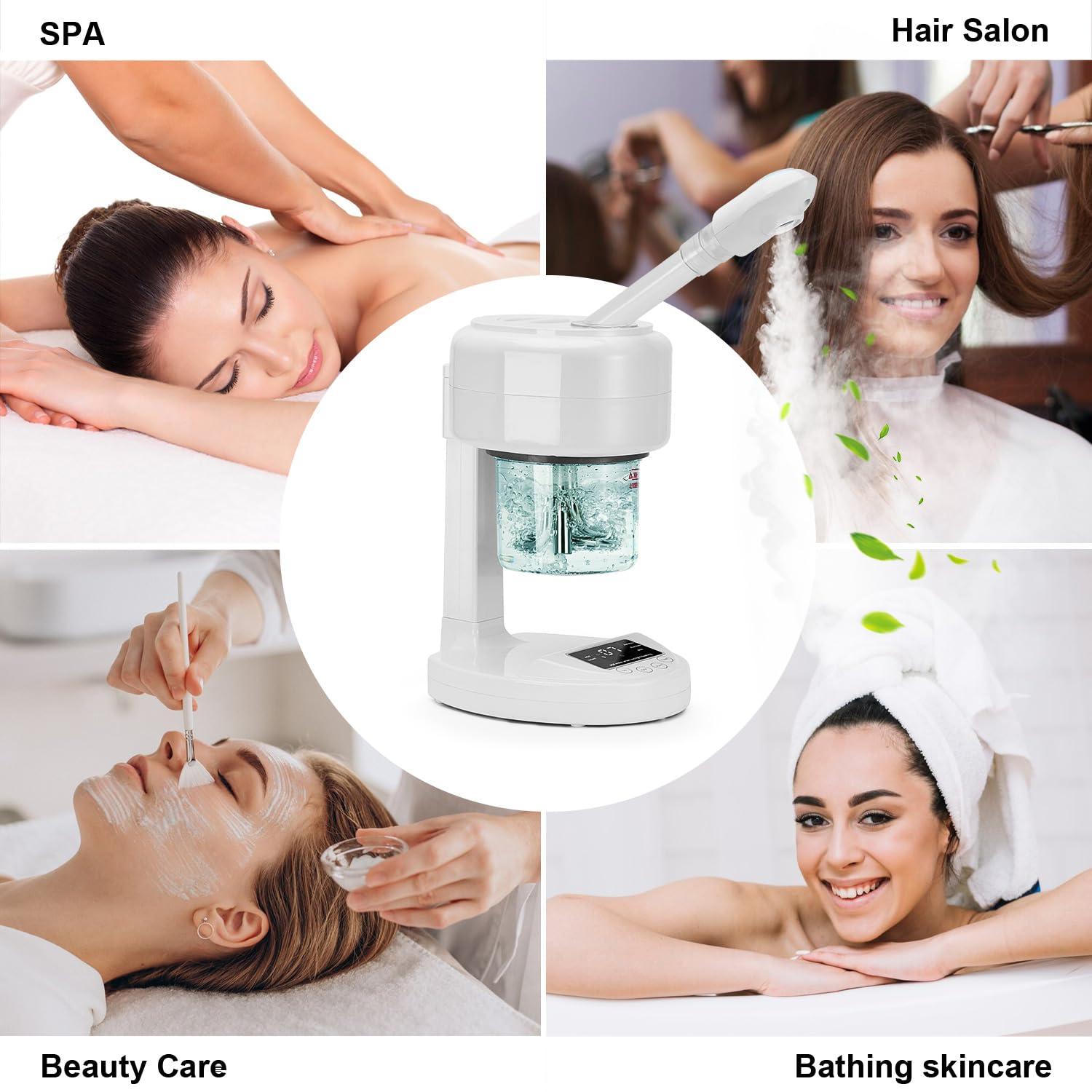 Jostzhxin ionic nano vapor technology delivering finer mist and hydration.
