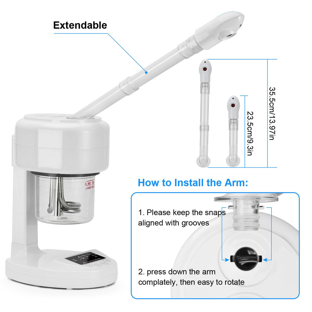 Jostzhxin portable spa steamer for travel-friendly at-home treatments.
