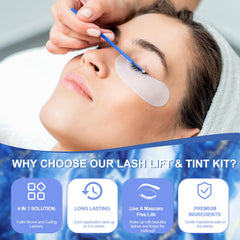 Jouedo Lash Lift Kit bottle pack includes lifting solutions for salon-style curl at home.