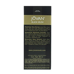 Close-up of Jovan Black Must concentrate spray nozzle for quick touch-ups