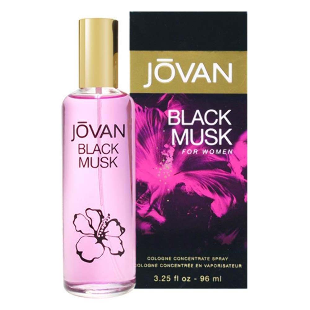 Jovan Black Must worn with outfit for refined presence
