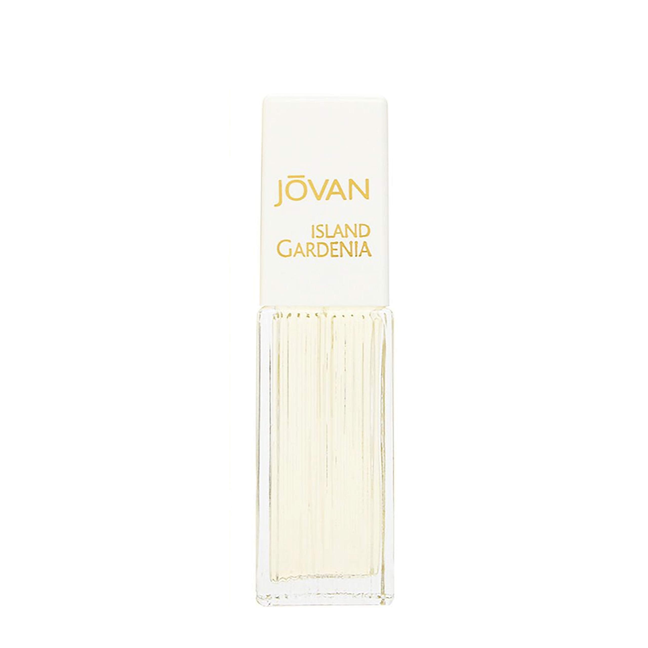 Jovan Island Gardenia sandalwood base close-up, contributing warmth and lasting presence.