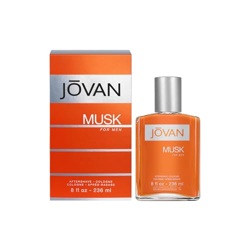 Jovan Musk bottle side view, everyday confidence and subtle scent