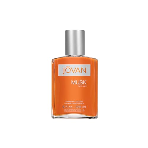 Jovan Musk packaging close-up, classic scent identity for him