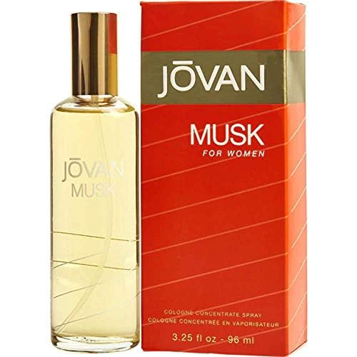 Jovan Musk for Women spray application demonstrates easy refresh.